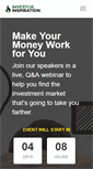Mobile Screenshot of investorinspiration.com